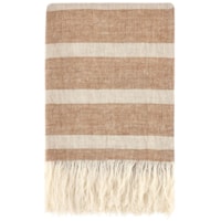 Tc Sherry Hazel/ Natural Throw 50X70