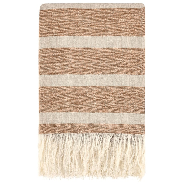 Classic Home THROWS Tc Sherry Hazel/ Natural Throw 50X70
