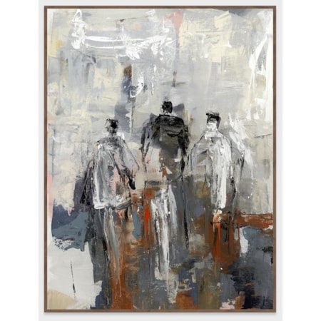 Trio II Canvas Art 36"x48"