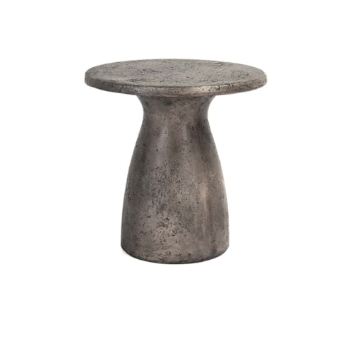 Contemporary 16" Outdoor Accent Table