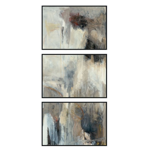 Scar Painting 72X36 Set Of 3 By Buddy Whitlock