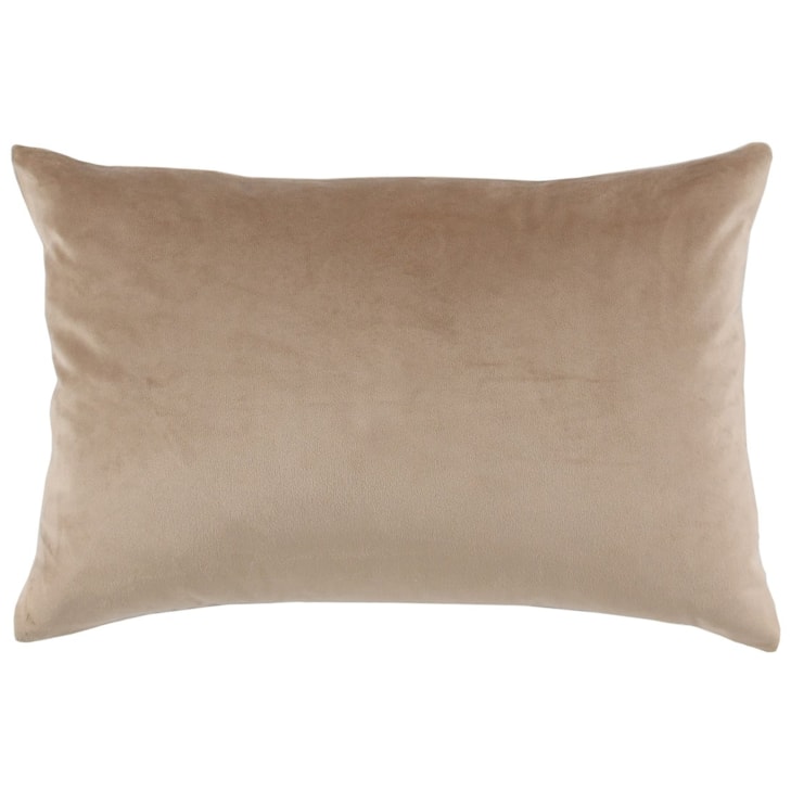 Classic Home Torri Velvet 14"x20" Velvet Nude Kidney Pillow