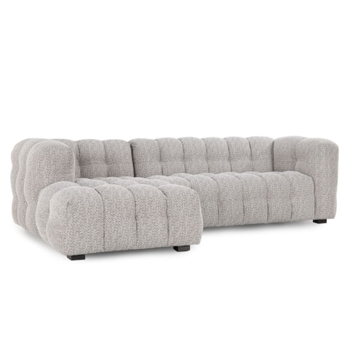 Casual Sectional Sofa with Chaise