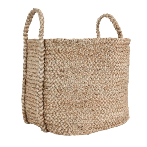 Jute Basket Natural