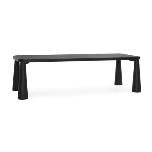 Contemporary 102" Dining Table