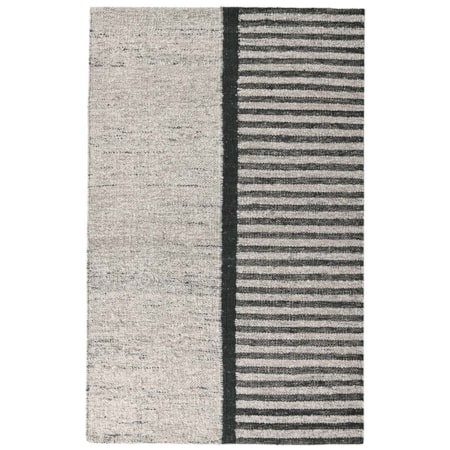 Kofu Stripe Natural/Black 2x3