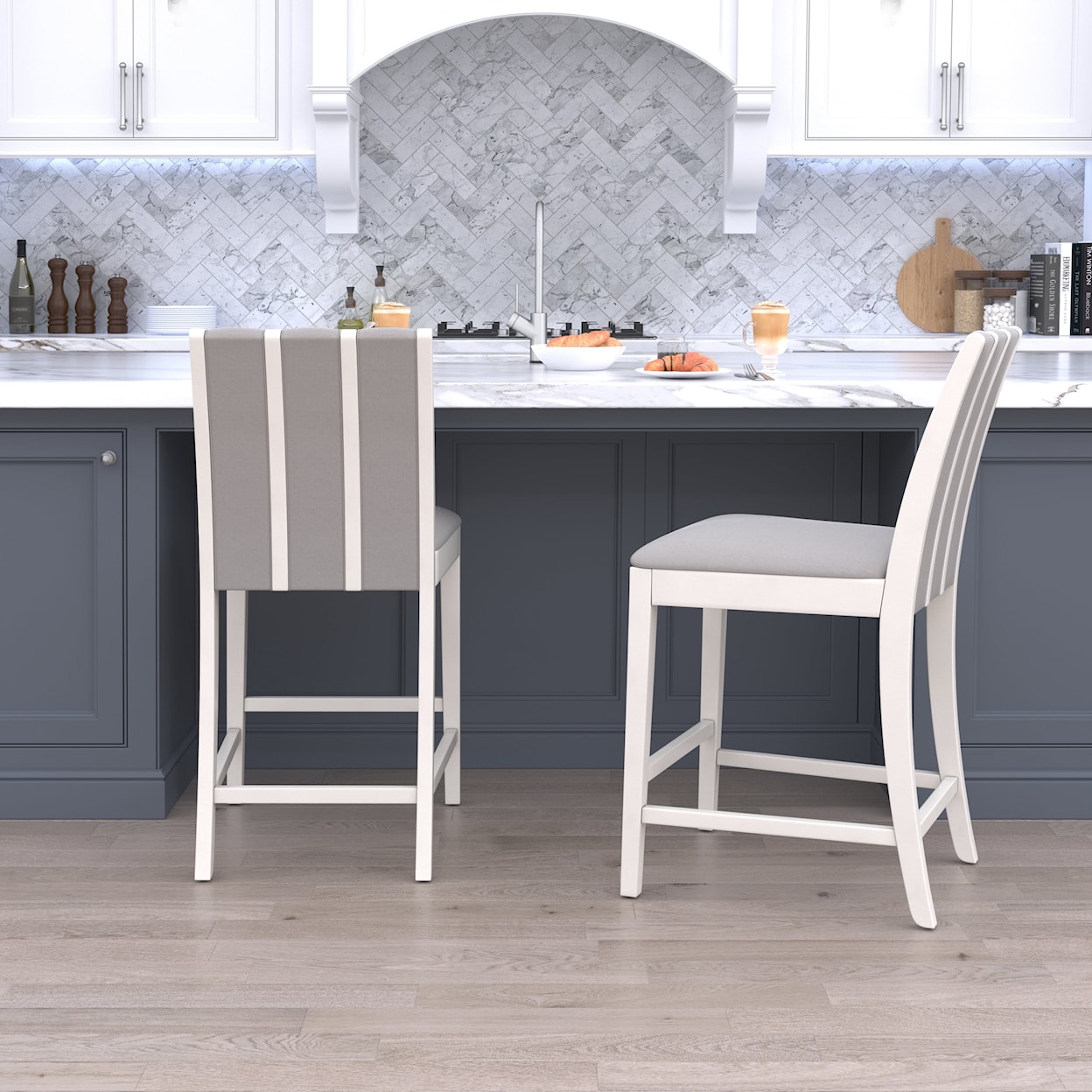 Hillsdale Iris Counter and Bar Stools