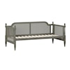 Hillsdale Melanie Wood and Cane Twin Daybed