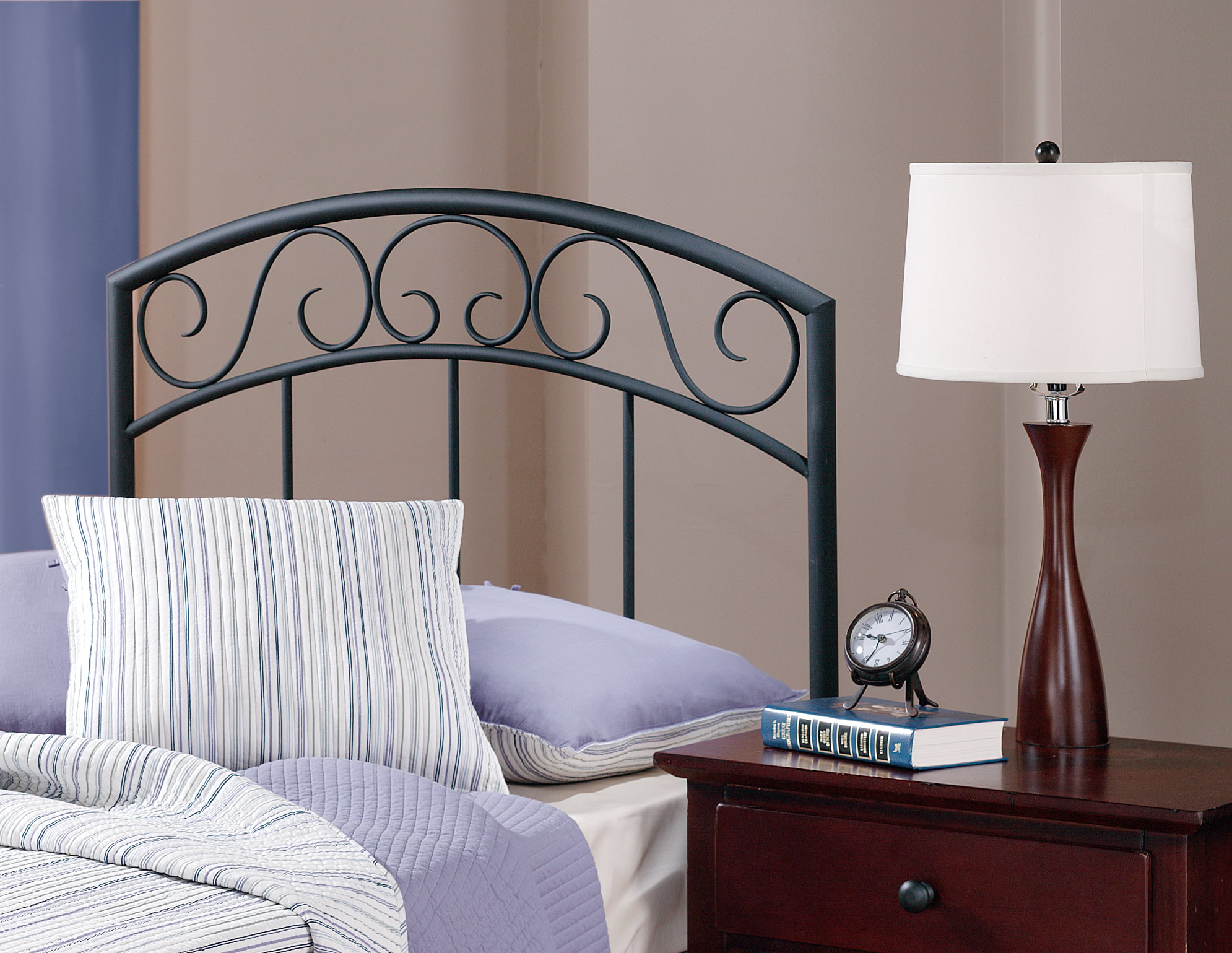 Hillsdale Wendell 298-34R Wendell Twin Size Metal Headboard With ...