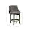 Hillsdale Napa Valley Counter Stool