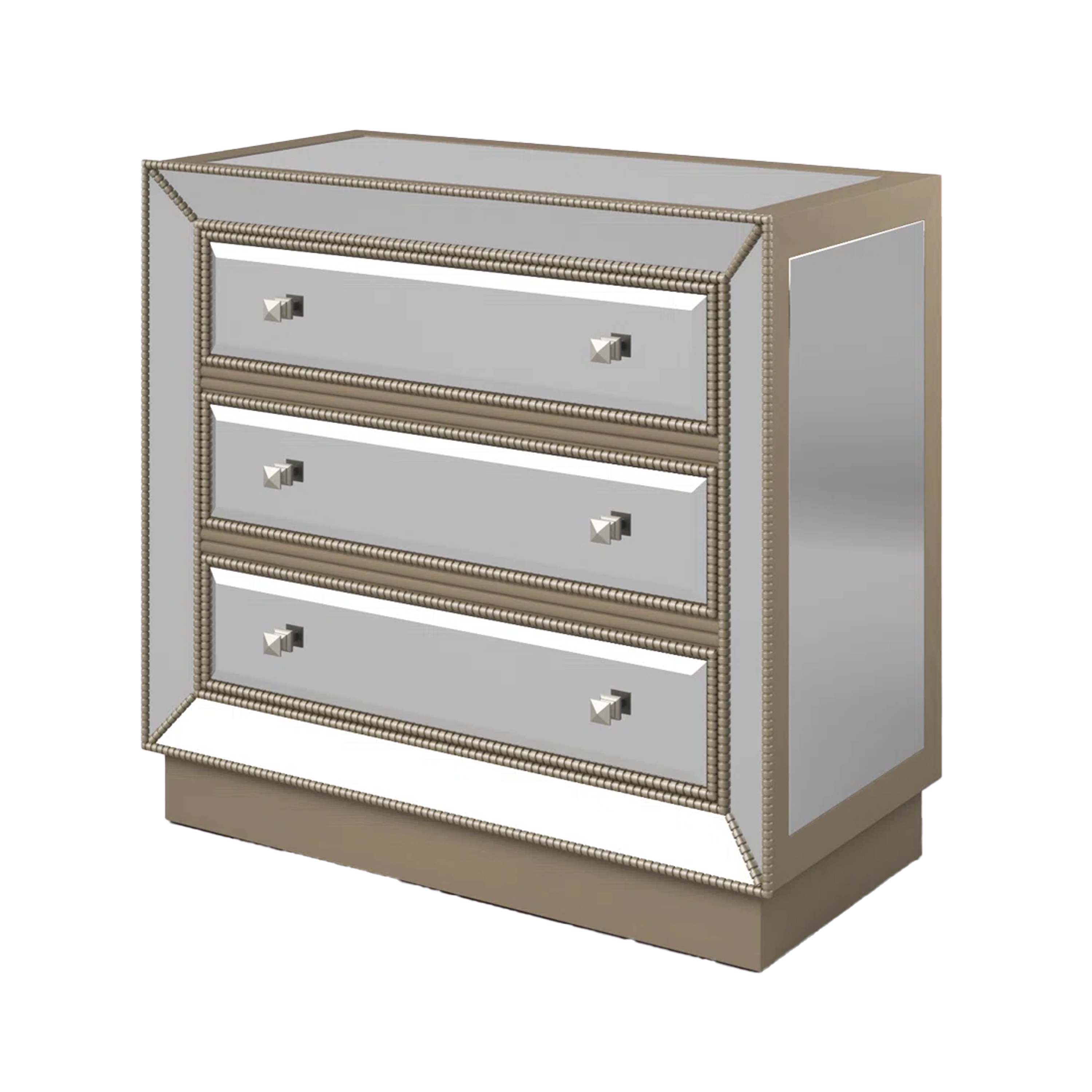 3-Drawer Accent Chest