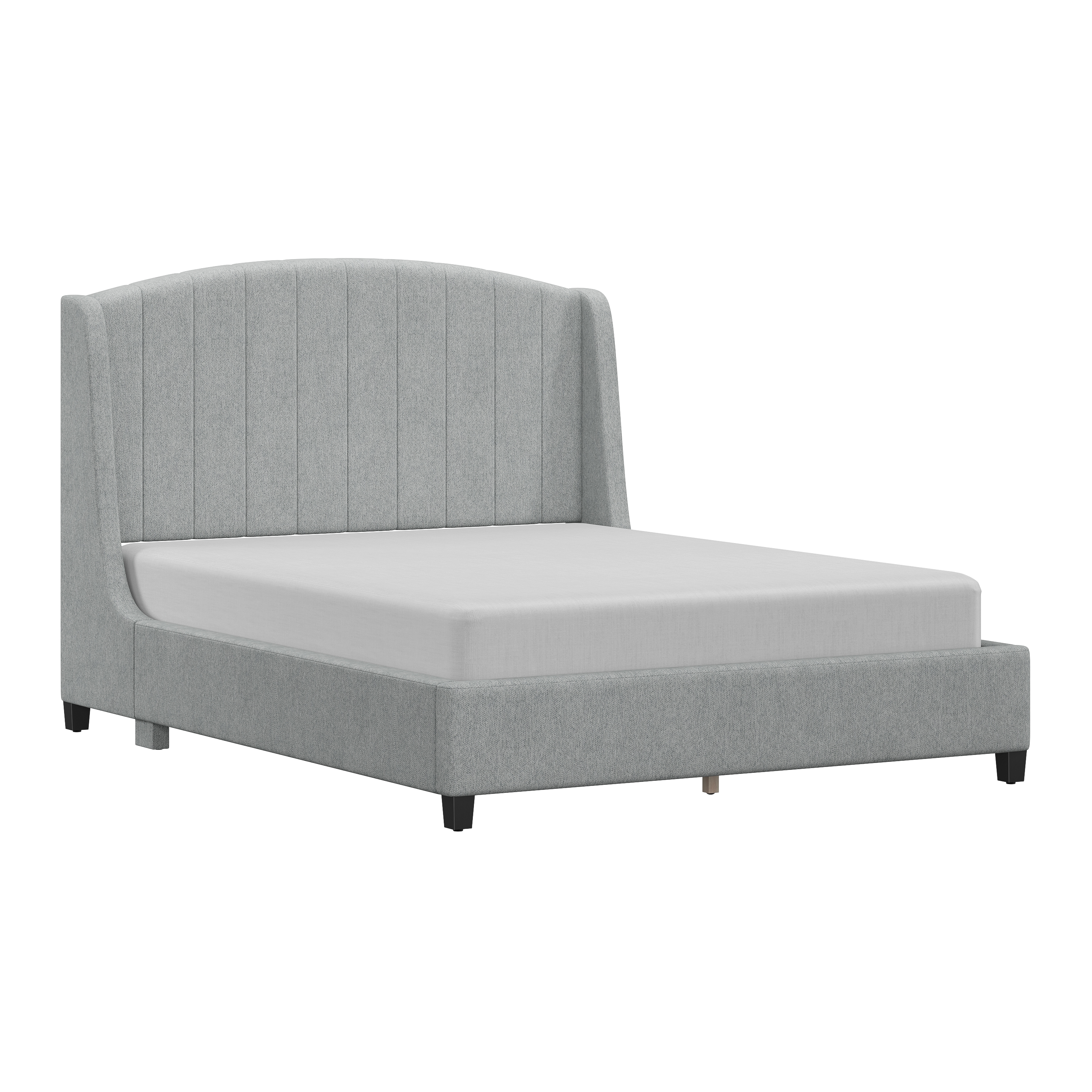 HH2 Home Copestone Winged Queen Platform Bed