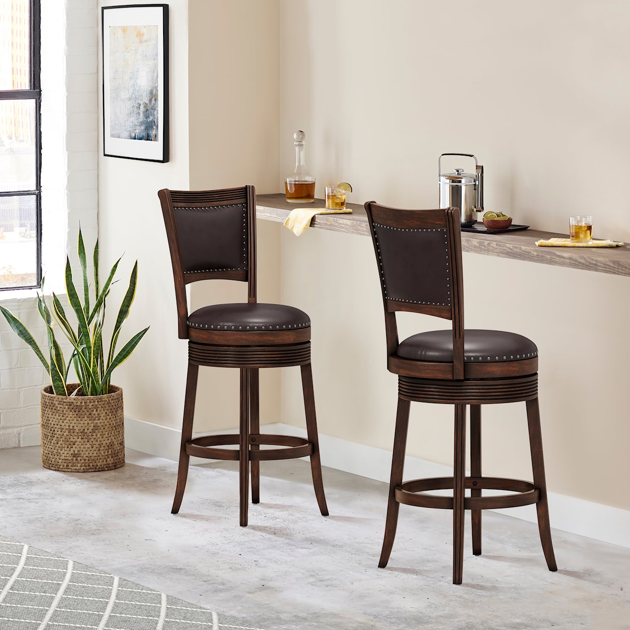 Hillsdale Lockefield Barstool