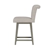 Hillsdale Uniquely Yours Tufted Adjustable Swivel Stool