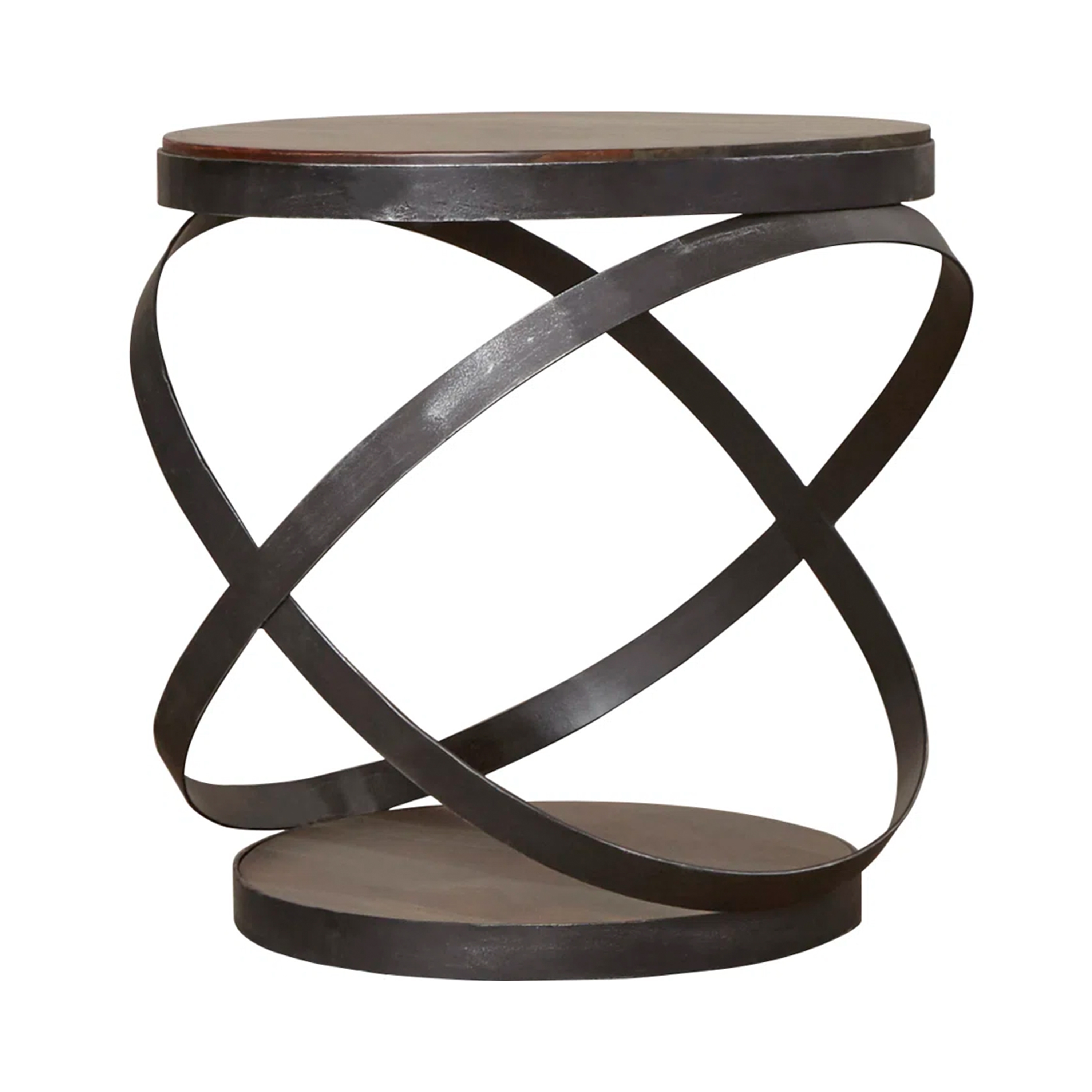 HH2 Home Home Creations Grayson Round Accent Table