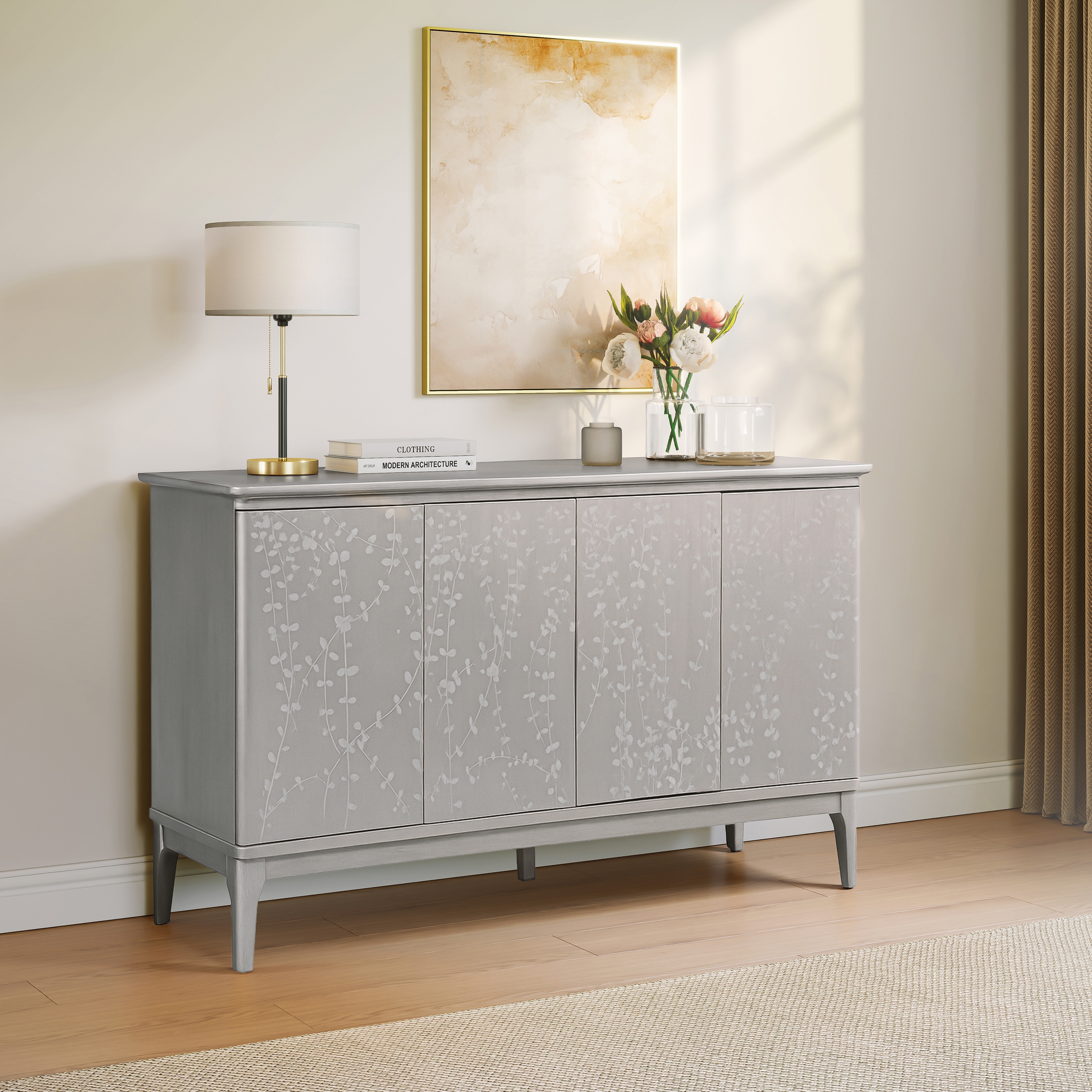 HH2 Home Home Creations August 4-Door Credenza