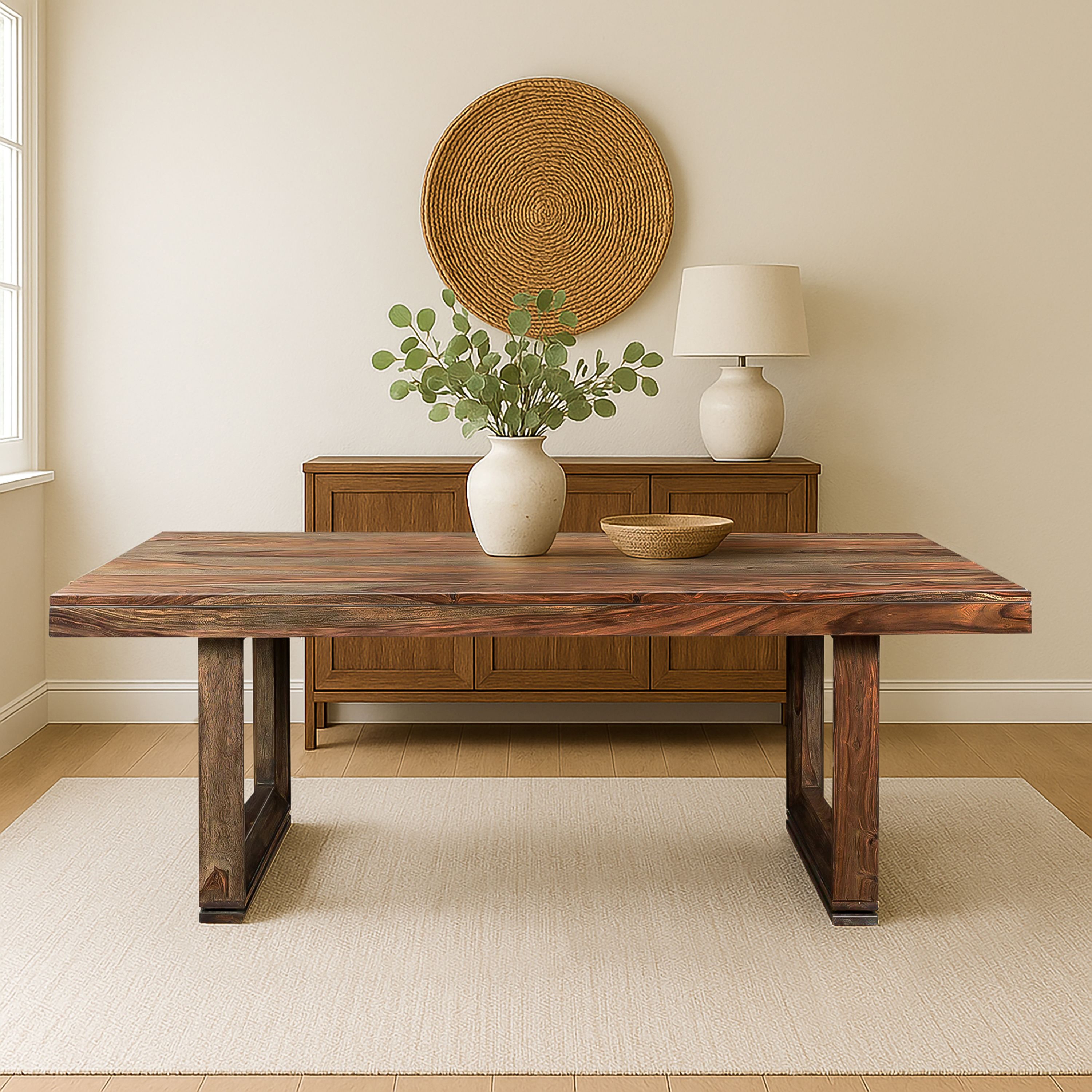 HH2 Home Home Creations Bellarose Rectangular Dining Table