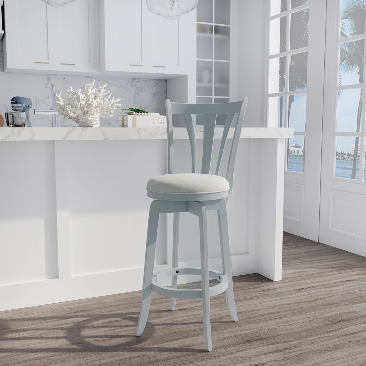 Hillsdale Larson Counter and Bar Stools