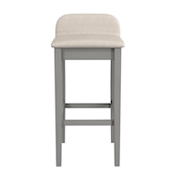 Upholstered Bar Height Stool