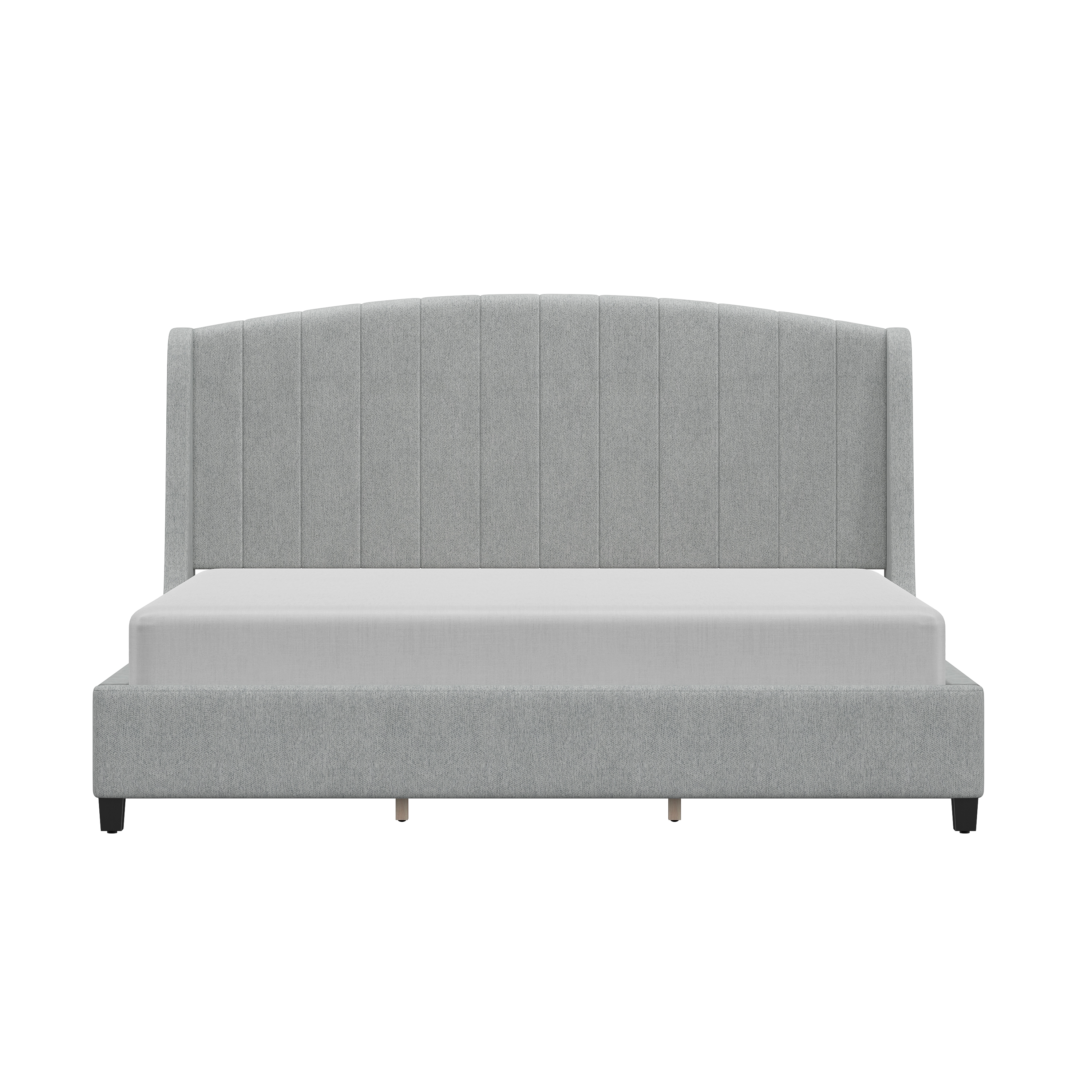 Winged King Platform Bed