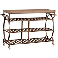 Paddock Metal Kitchen Cart