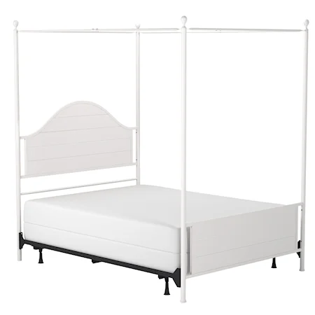 Metal Queen Canopy Bed