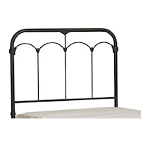 Jocelyn Twin Size Metal Headboard with Frame