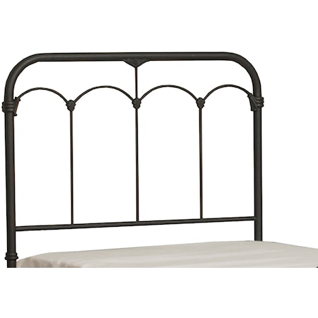 Jocelyn Twin Size Metal Headboard with Frame