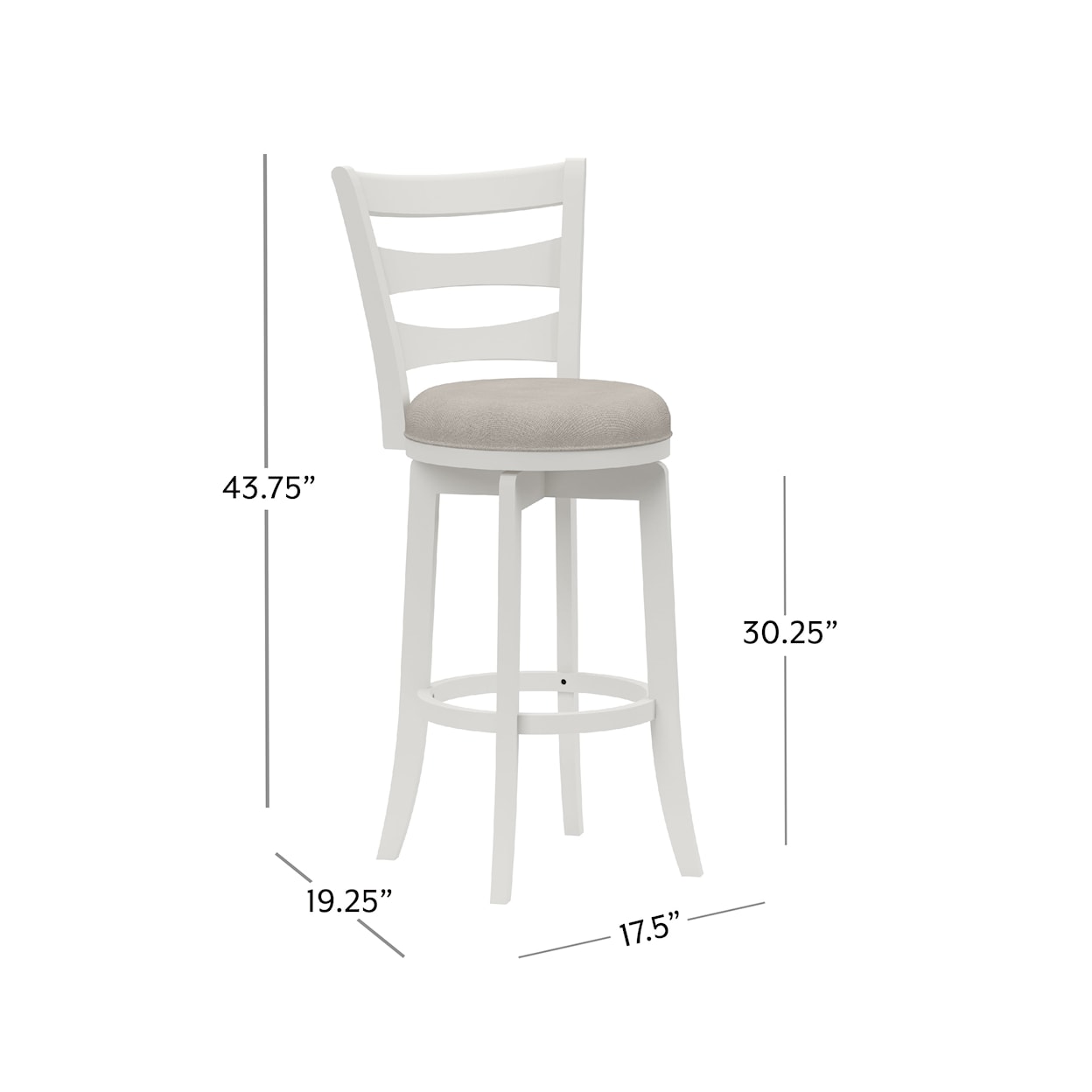 Hillsdale Elliott Barstool