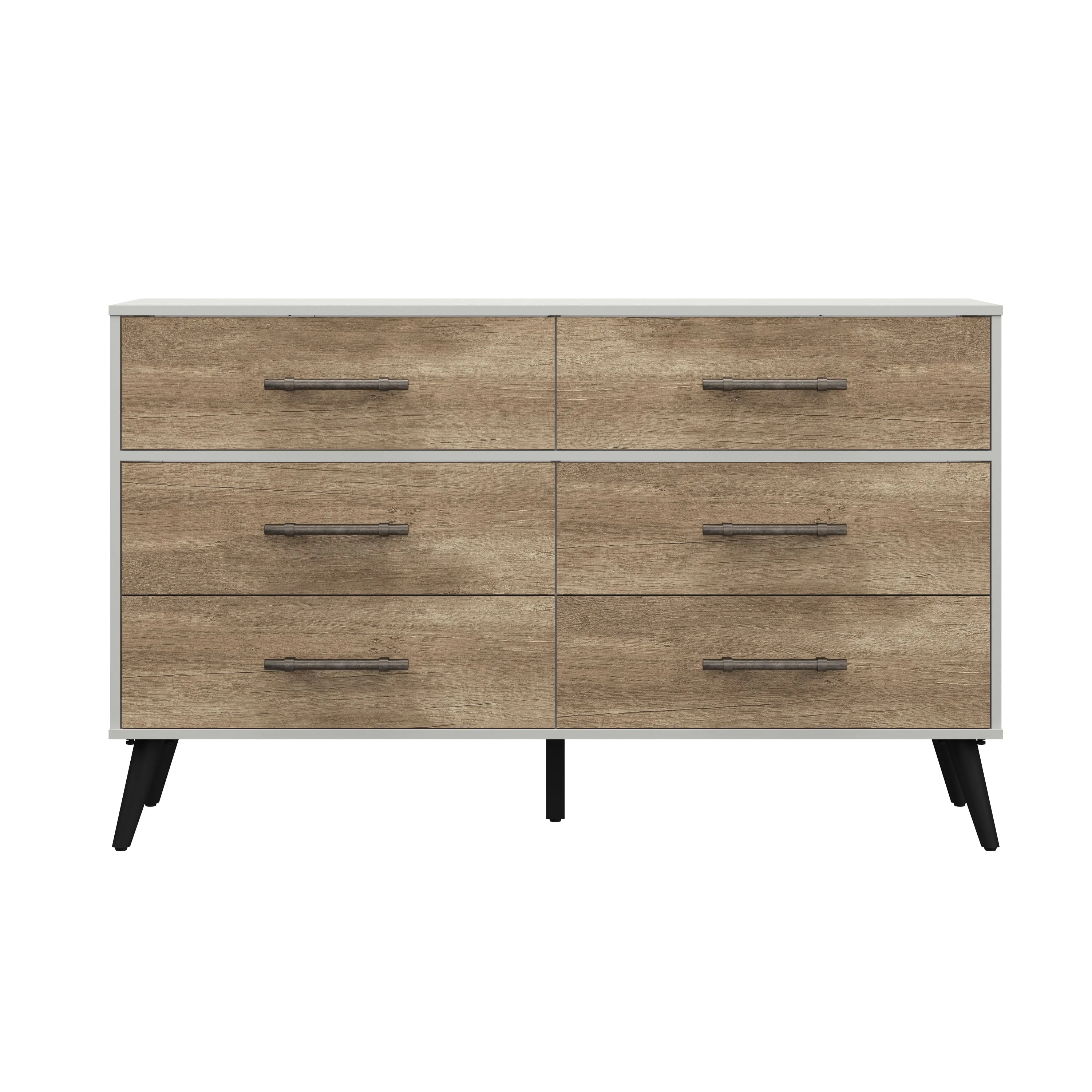 Hillsdale Fargo 2822716 MidCentury Modern 6Drawer Dresser Lindy's