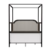 Hillsdale Melanie Queen Size Canopy Bed with Low Footboard