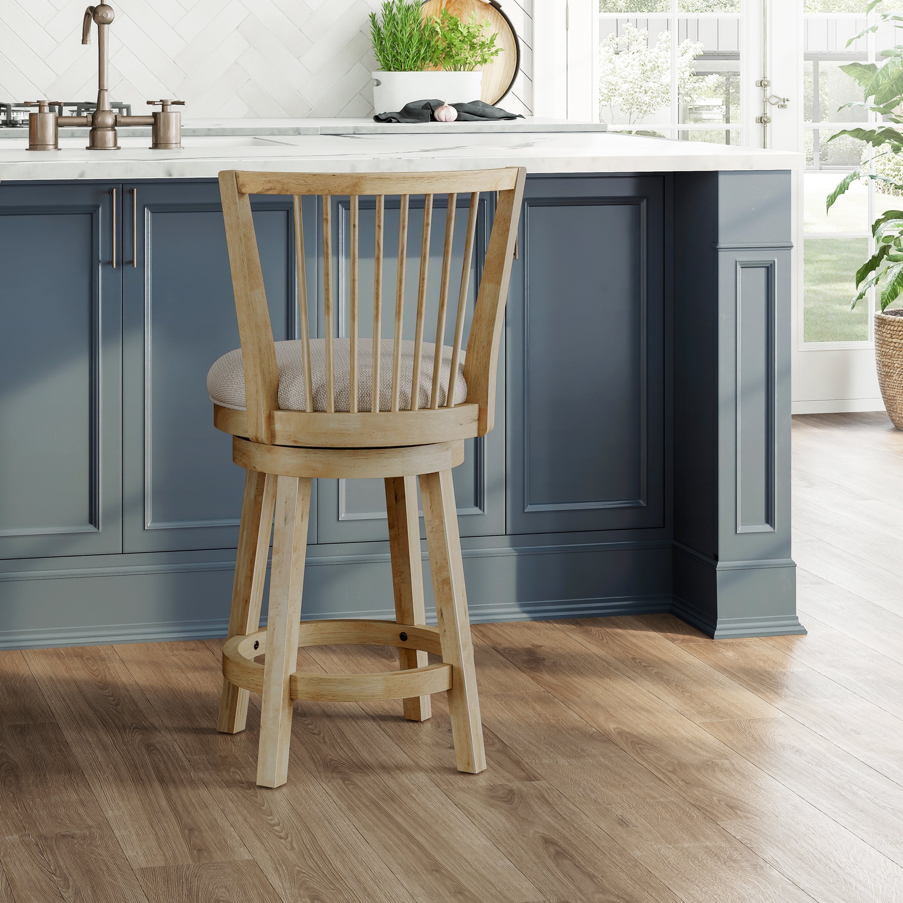 HH2 Home Garlington Adjustable Height Stool