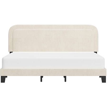 Renee Upholstered King Bed