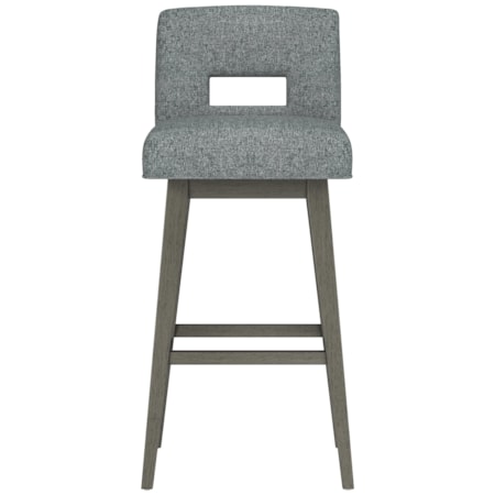 Key Back Adjustable Swivel Stool