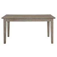 Kirkwood Contemporary Wood Rectangle Dining Table
