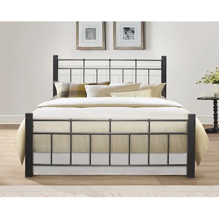 Metal Queen Bed without Frame