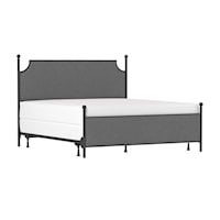 King Metal Headboard and Footboard