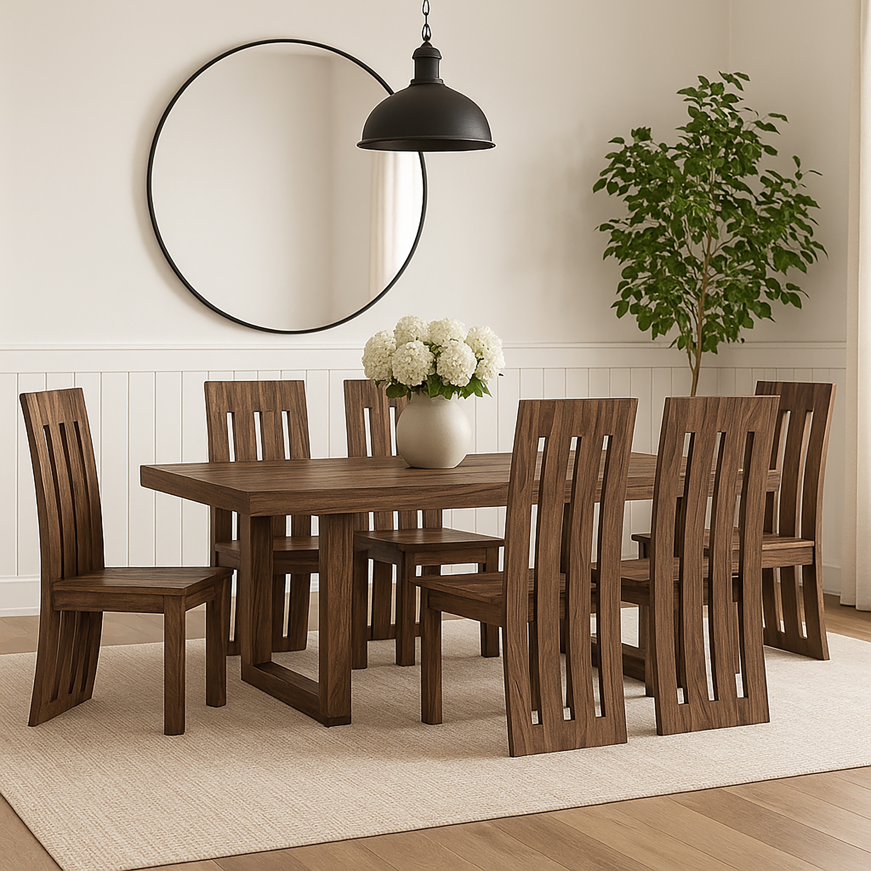 HH2 Home Home Creations Bellarose 7-Piece Dining Set