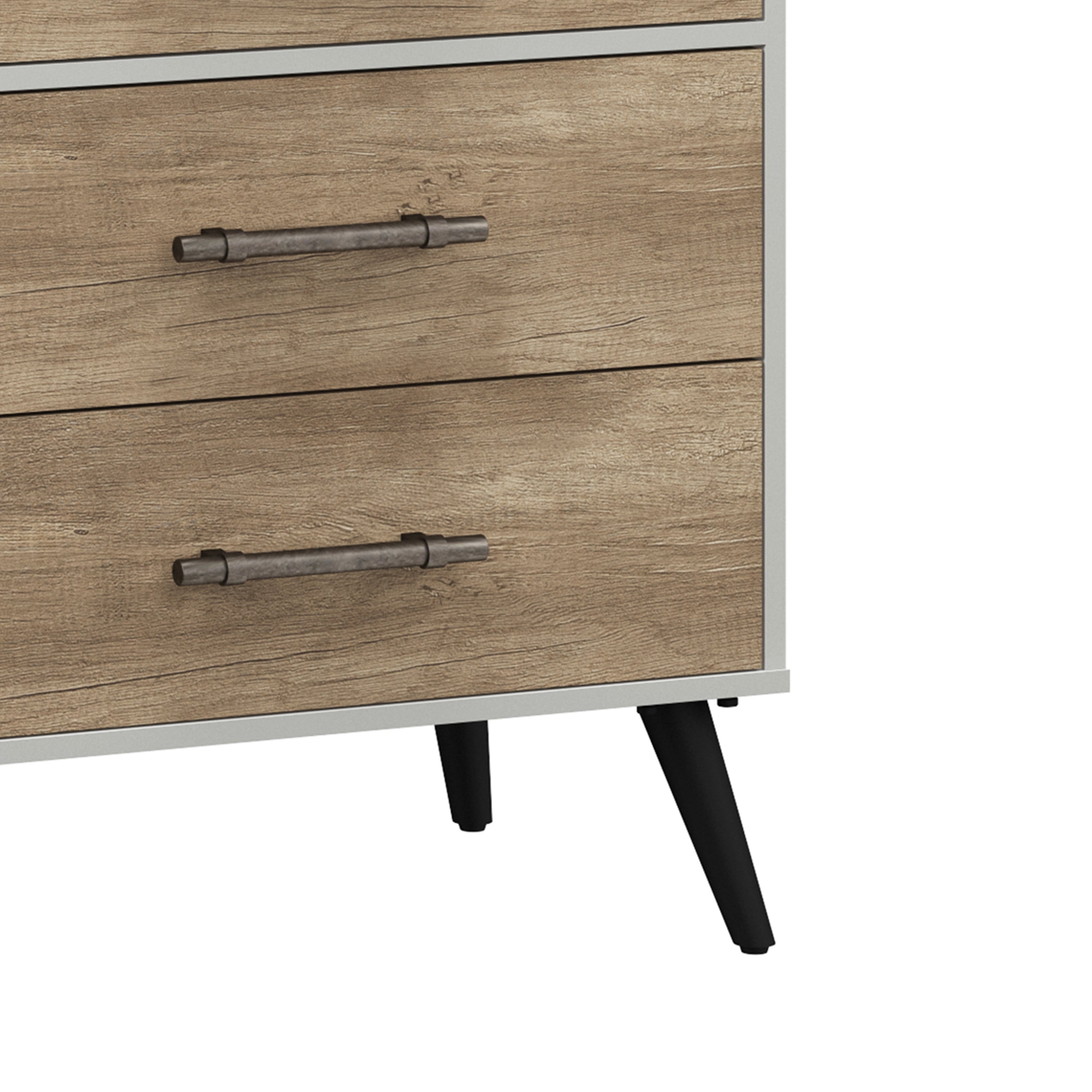 Hillsdale Fargo 2822716 MidCentury Modern 6Drawer Dresser Westrich