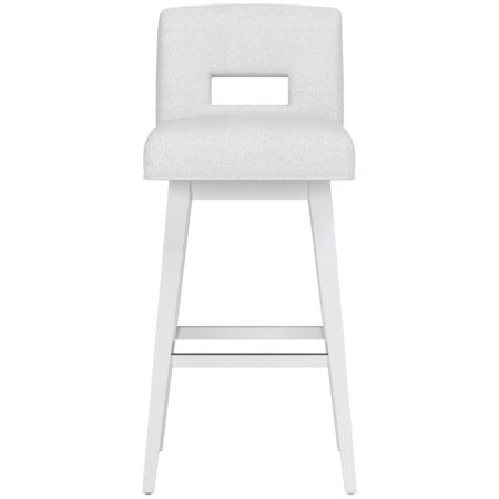 Key Back Adjustable Swivel Stool