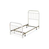 Kirkland Metal Twin Bed with Metal Frame