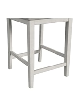 Hillsdale Fowler Fowler Wood Counter Height Stool