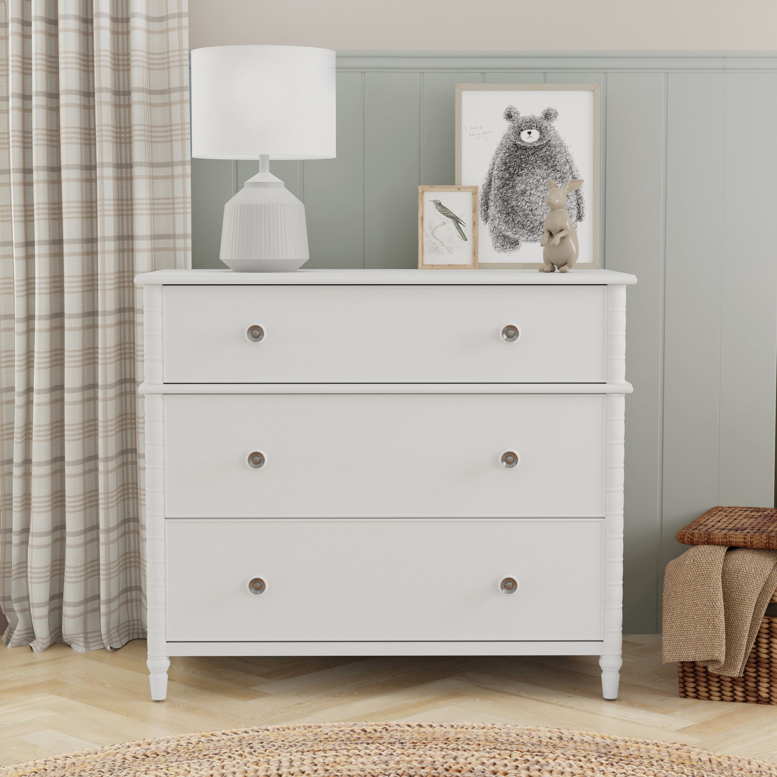 Hillsdale Alva 3-Drawer Bedroom Chest