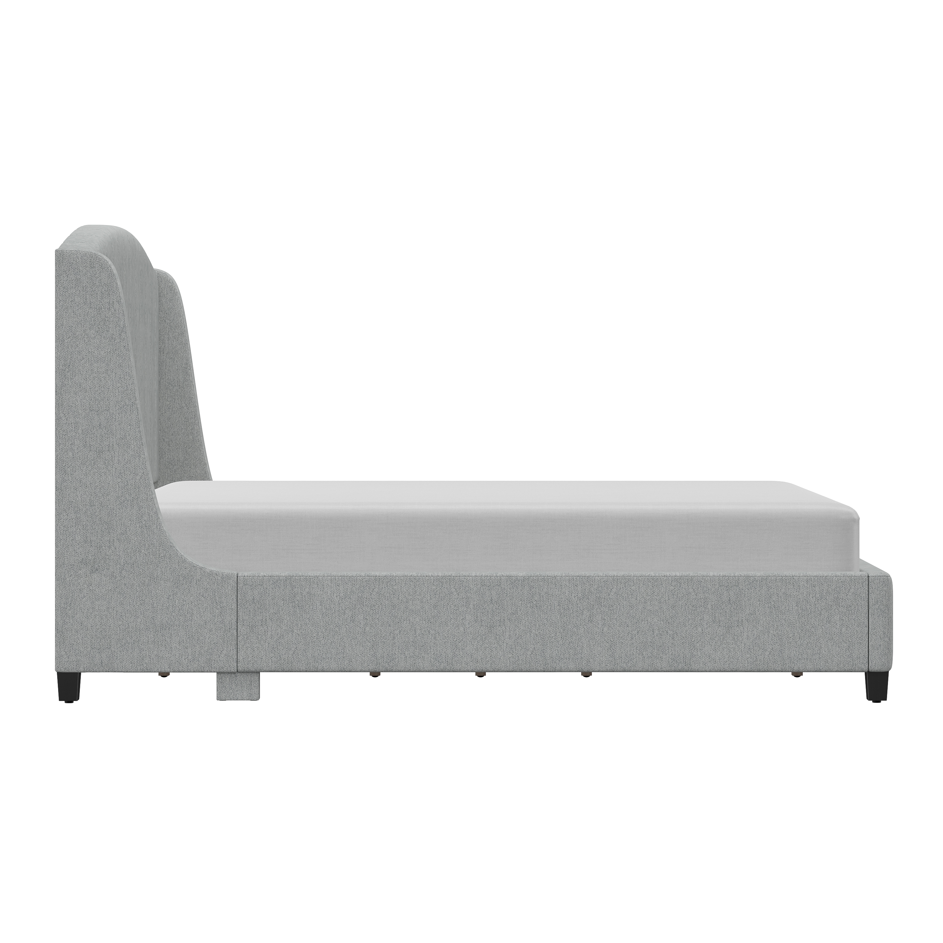 Winged King Platform Bed