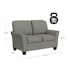 Hillsdale Lorena Loveseat