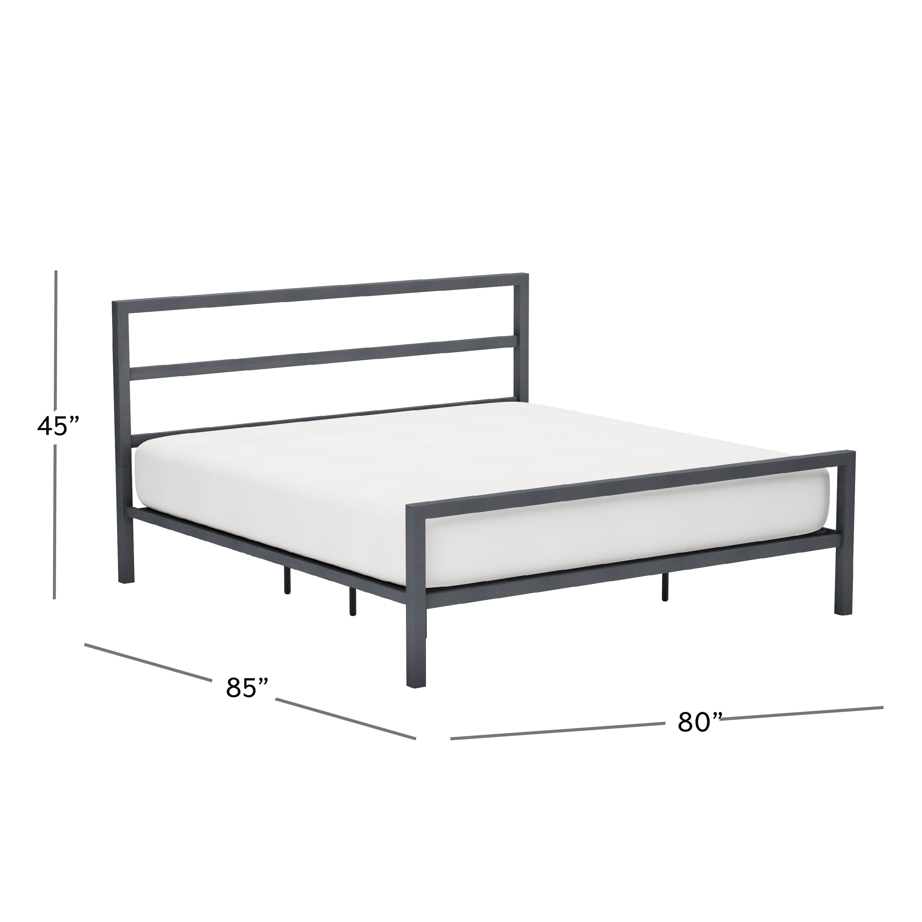 Hillsdale Alastair Metal King Bed