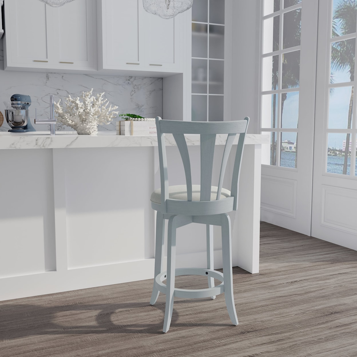 Hillsdale Larson Counter and Bar Stools