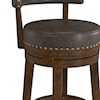 Hillsdale Lawton Bar Height Swivel Stool