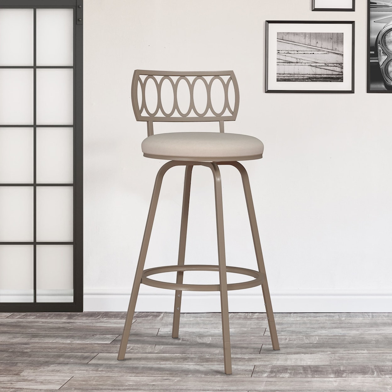 Hillsdale Canal Street Counter and Bar Stools