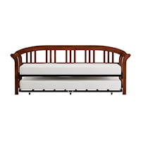 Dorchester Twin Wood Daybed with Twin Roll Out Trundle